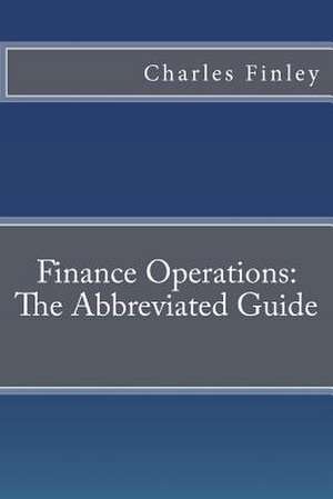 Finance Operations de Charles Finley