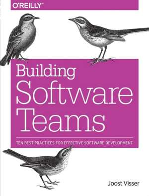 Building Software Teams de Zeeger Lubsen