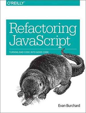 Refactoring JavaScript de Evan Burchard