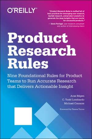 Product Research Rules de C. Todd Lombardo