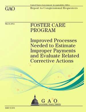 Foster Care Program de Government Accountability Office