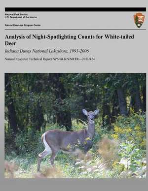 Analysis of Night-Spotlighting Counts for White-Tailed Deer de National Park Service