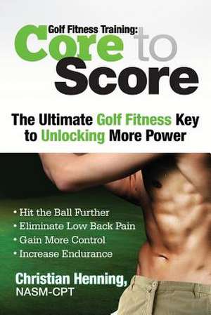 Golf Fitness Training de Christian Henning