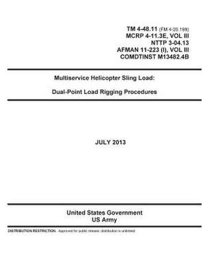 TM 4-48.11 (FM 4-20.199) McRp 4-11.3e, Vol III, Nttp 3-04.13, Afman 11-223 (I), Vol III, Comdtinst M13482.4b Multiservice Helicopter Sling Load de United States Government Us Army