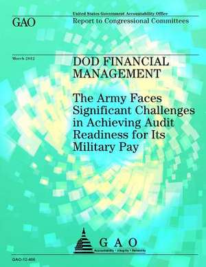 Dod Financial Management de Government Accountability Office (U S )