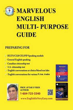 Marvelous English Multi-Purpose Guide de Avtar S. Virdi