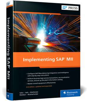 Implementing SAP MII de Dipankar Saha