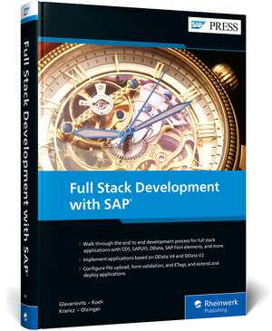 Full Stack Development with SAP de Rene Glavanovits