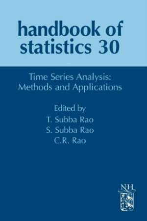 Handbook of Statistics: Methods and Applications de Tata Subba Rao