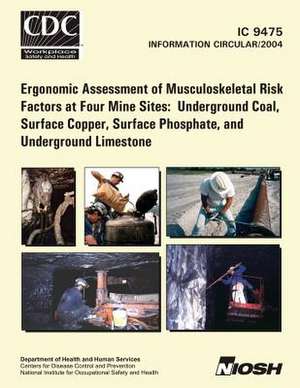 Ergonomic Assessment of Musculoskeletal Risk Factors at Four Mine Sites de William J. Wiehagen