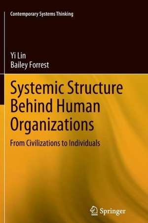 Systemic Structure Behind Human Organizations: From Civilizations to Individuals de Yi Lin