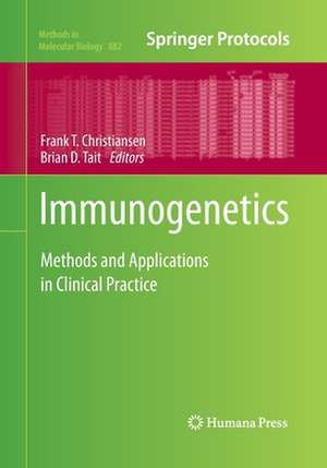 Immunogenetics: Methods and Applications in Clinical Practice de Frank T. Christiansen