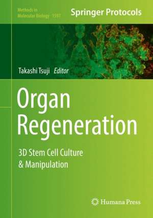 Organ Regeneration: 3D Stem Cell Culture & Manipulation de Takashi Tsuji