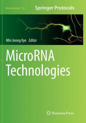 MicroRNA Technologies de Min Jeong Kye