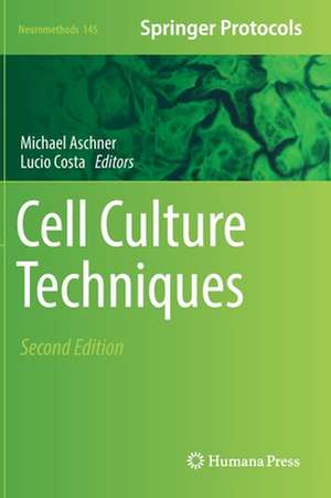 Cell Culture Techniques de Michael Aschner