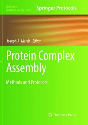 Protein Complex Assembly de Joseph A. Marsh