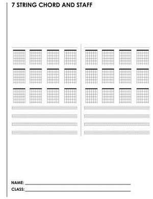 7 String Chord and Staff de Joe Dolan