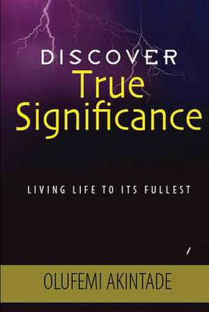 Discover True Significance de Olufemi Akintade