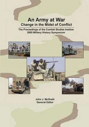 An Army at War de John J. McGrath