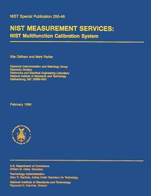Nist Measurement Services de U S Dept of Commerce