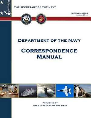 Department of the Navy Correspondence Manual de Department Of the Navy