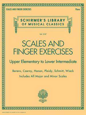 Scales and Finger Exercises de Hal Leonard Publishing Corporation