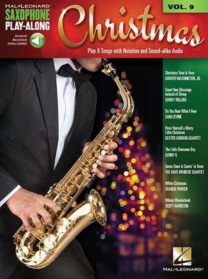 Christmas: Saxophone Play-Along Volume 9 de Hal Leonard Corp