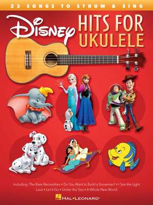 Disney Hits for Ukulele de Hal Leonard Publishing Corporation