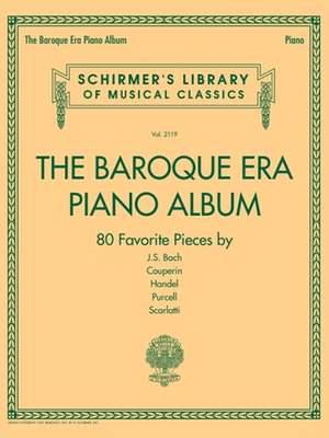 The Baroque Era Piano Album de Hal Leonard Corp