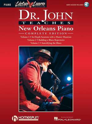 Dr. John Teaches New Orleans Piano - Complete Edition Book/Online Audio de John