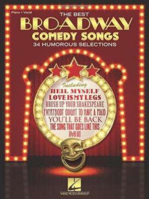 The Best Broadway Comedy Songs de Hal Leonard Corp