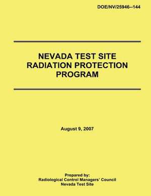 Nevada Test Site Radiation Protection Program de U. S. Department of Energy