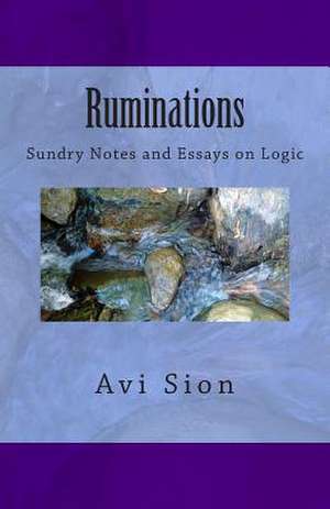 Ruminations de AVI Sion