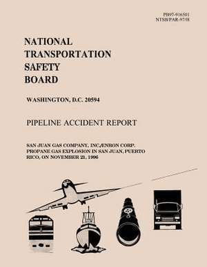 Pipeline Accident Report de National Transportation Safety Board
