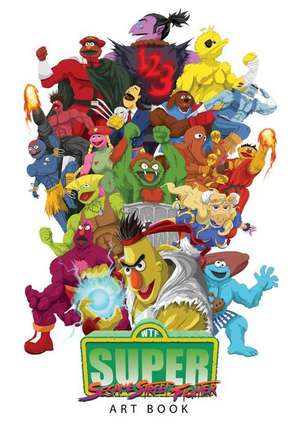 Sesame Street Fighter Artbook de Matt Crane