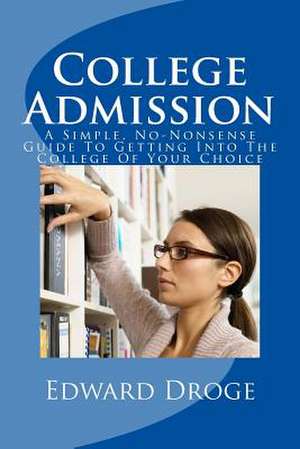 College Admission de Edward Droge