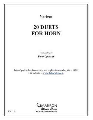 20 Duets for Horn de Various