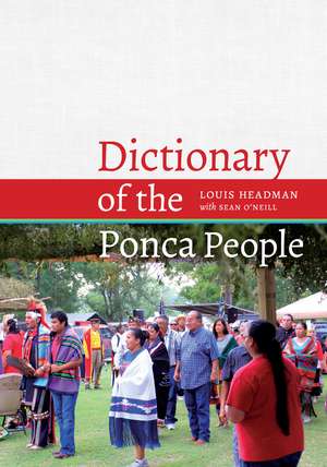 Dictionary of the Ponca People de Louis V. Headman