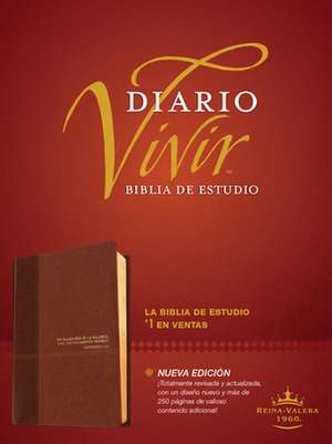 Biblia de Estudio del Diario Vivir Rvr60, Duotono