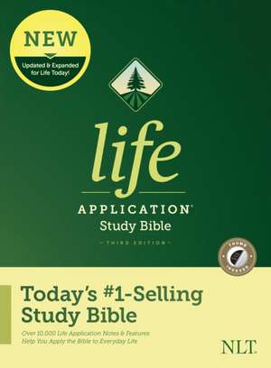 NLT Life Application Study Bible, Third Edition (Hardcover, Indexed) de Tyndale