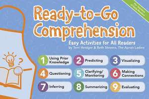 Ready-To-Go Comprehension: Easy Activities for Early Readers de Terri Heidger