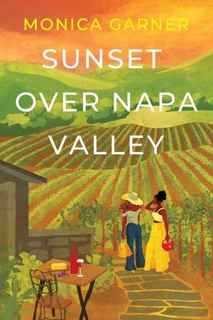 Sunset over Napa Valley de Monica Garner