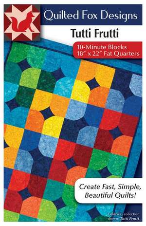 Tutti Frutti Quilt Pattern de Suzanne Mcneill