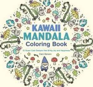 Kawaii Mandala Coloring Book de Dani Banani