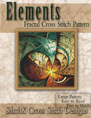 Elements Fractal Cross Stitch Pattern de Tracy Warrington