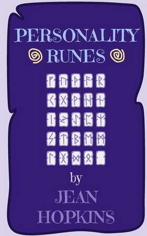 Personality Runes de Jean Hopkins