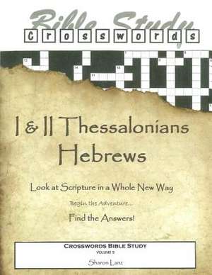 Crosswords Bible Study de Sharon Lanz