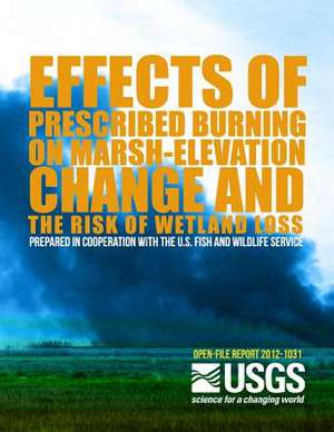 Effect of Prescribed Burning on Marsh-Elevation Change and the Risk of Wetland Loss de U. S. Department of the Interior