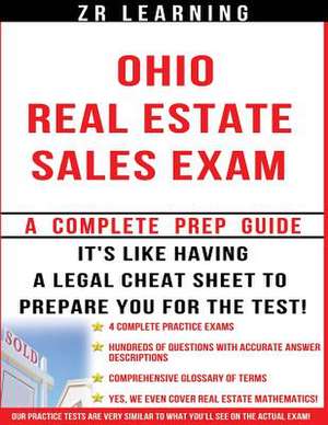 Ohio Real Estate Sales Exam - 2014 Version de Zr Learning