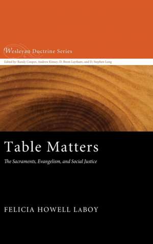 Table Matters de Felicia Howell Laboy